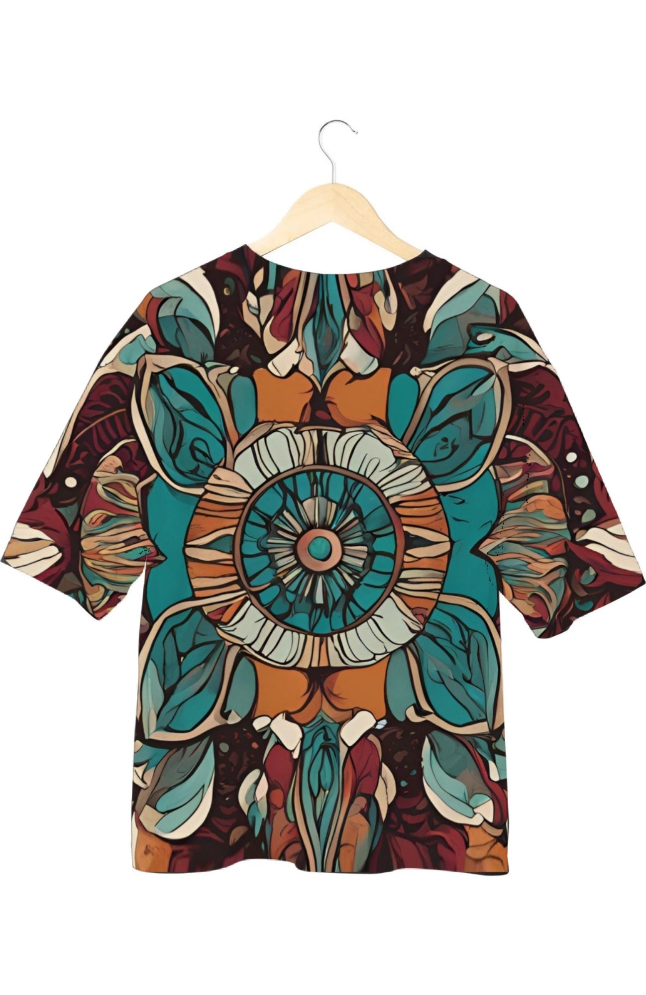 Ethnic - All Over Print Oversized Tshirt For Men And Women Designer Unisex Tshirt