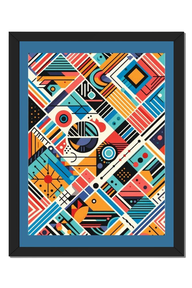 Geometric - Wall Art Hanging For Home Decor (18 x 24 inches)