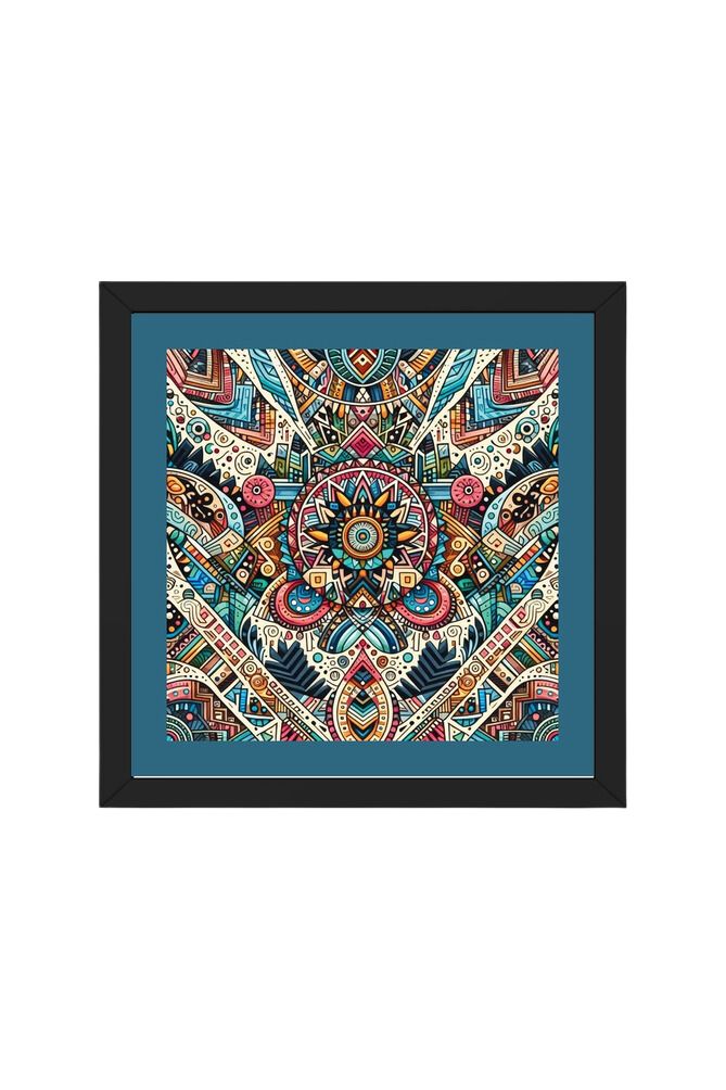 Geometric - Wall Art Hanging For Home Decor ( 14 x 14 inches)