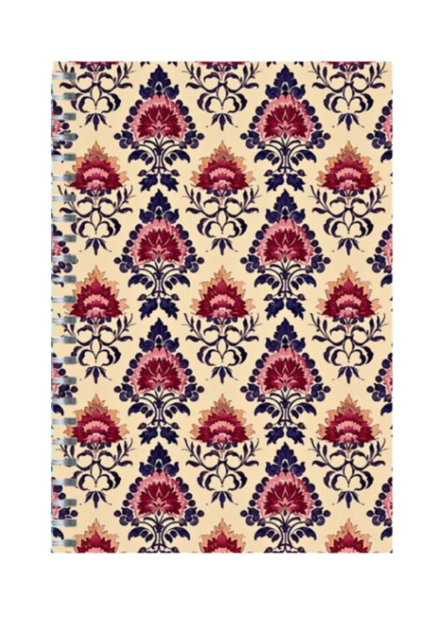 Ethnic - Spiral Notepad A5 Unruled Notebook 120 Pages