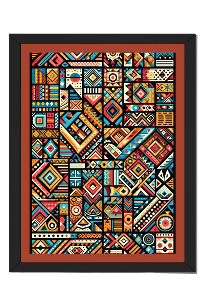 Geometric - Wall Art Hanging For Home Decor (18 x 24 inches)