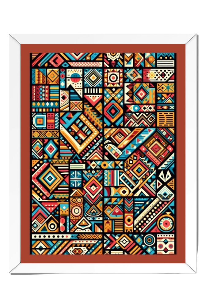 Geometric - Wall Art Hanging For Home Decor (18 x 24 inches)