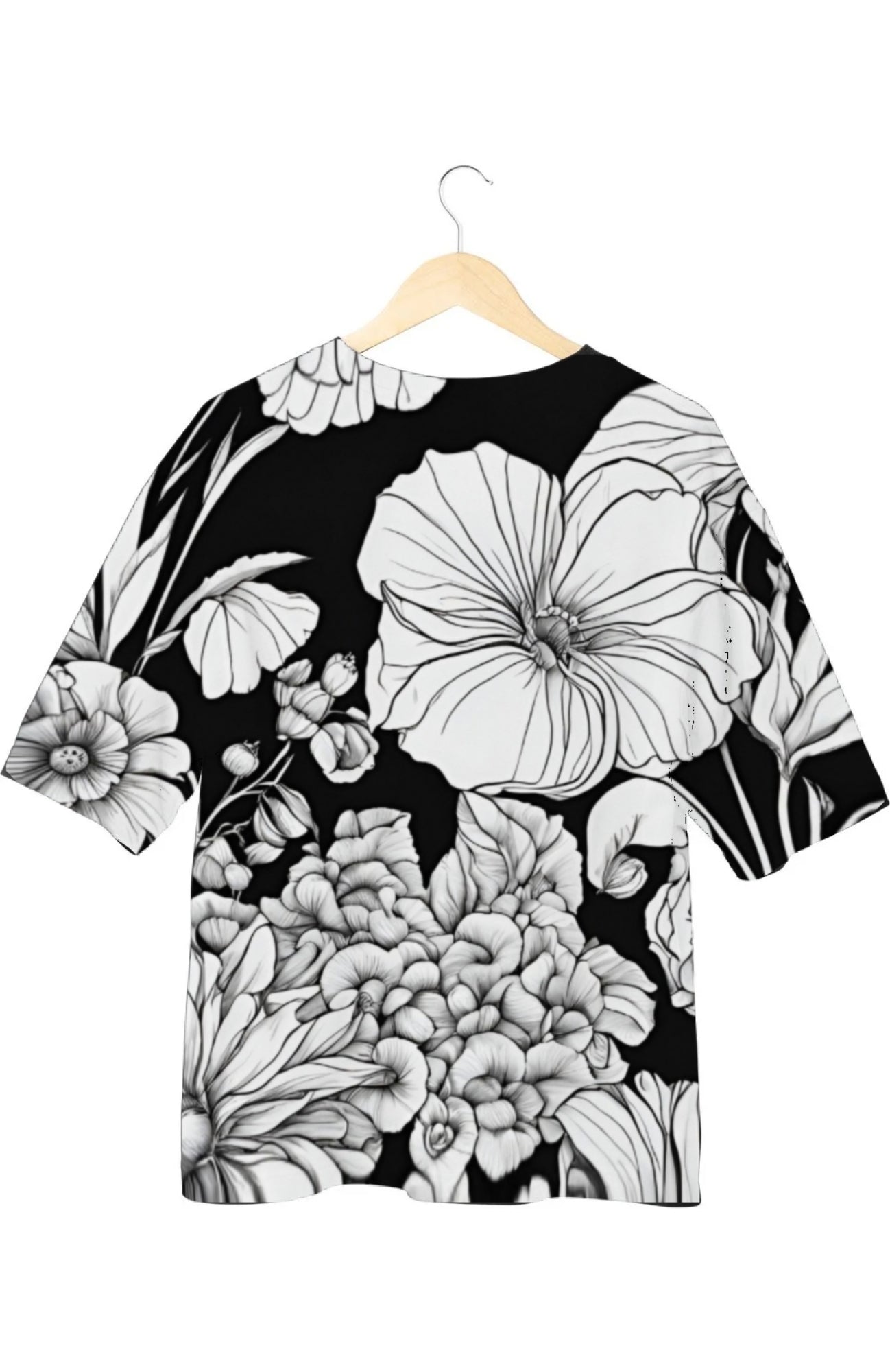 Floral - All Over Print Oversized Tshirt For Men And Women Designer Unisex Tshirt