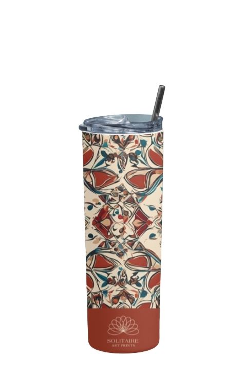 Ethnic - Stainless Steel Tumbler Water Bottle 20 OZ(590ml) Coffee Tumbler