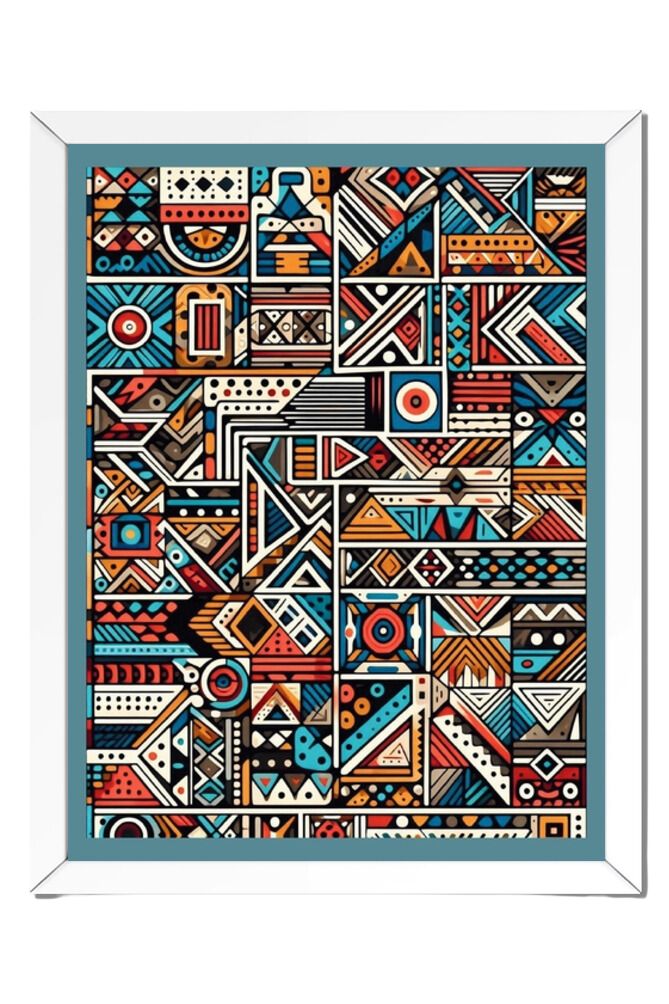 Geometric - Wall Art Hanging For Home Decor (18 x 24 inches)