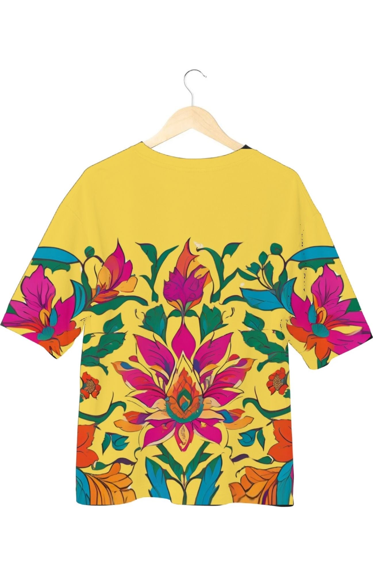 Ethnic- All Over Print Oversized Tshirt For Men And Women Designer Unisex Tshirt