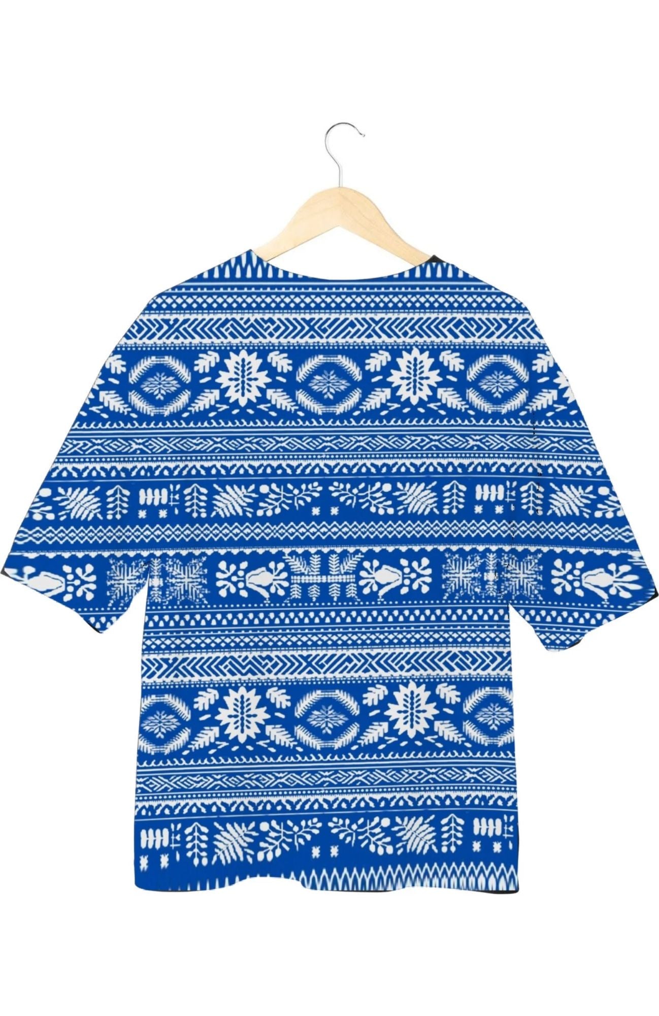 Knit- All Over Print Oversized Tshirt For Men And Women Designer Unisex Tshirt