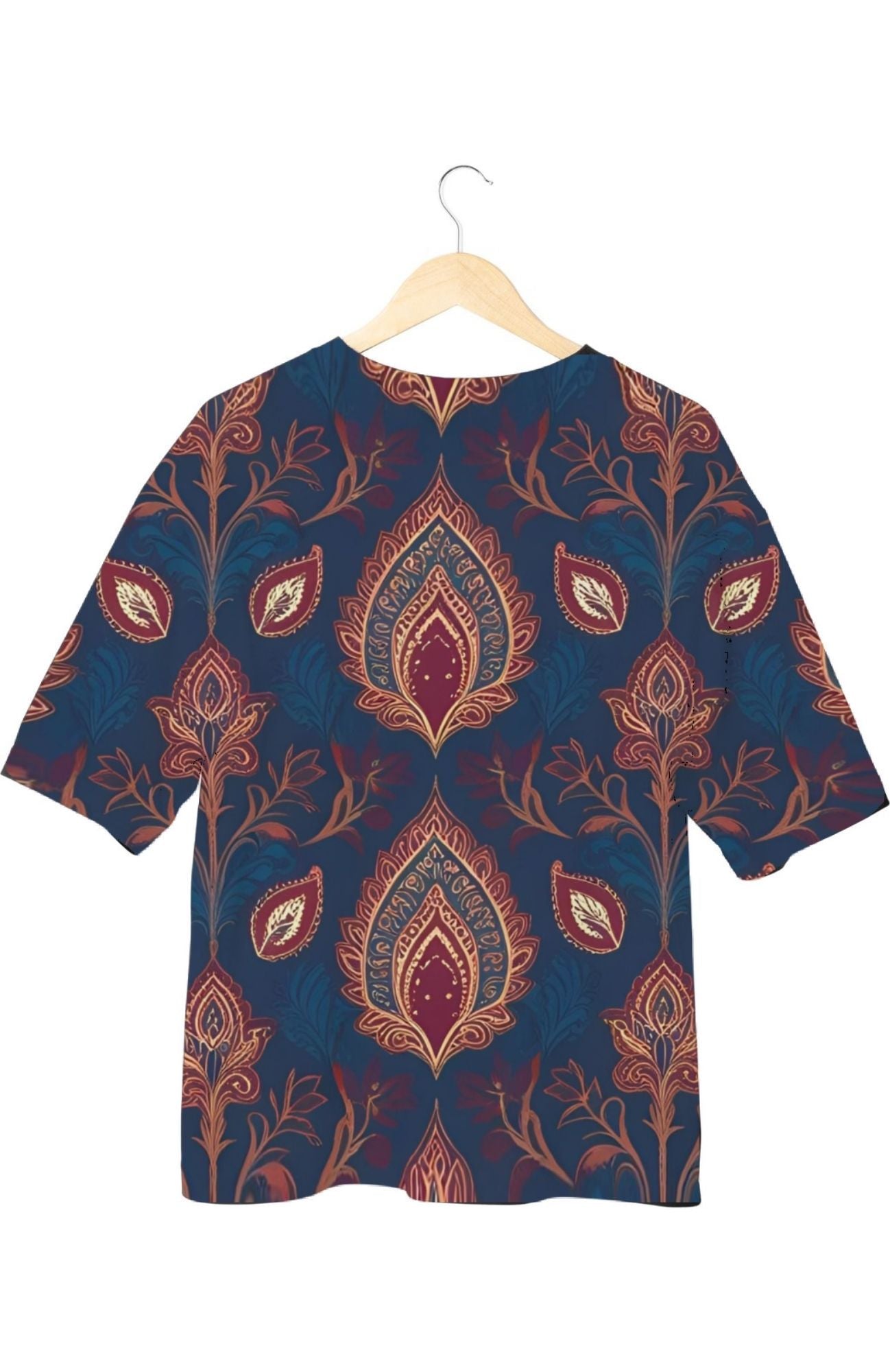 Truntum Blossoms - All Over Print Oversized Tshirt For Men And Women Designer Unisex Tshirt