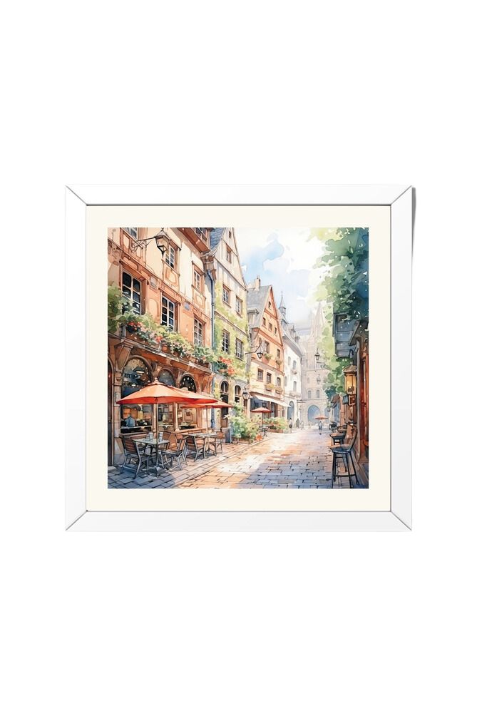 European Clip Art - Wall Art Hanging For Home Decor ( 14 x 14 inches)