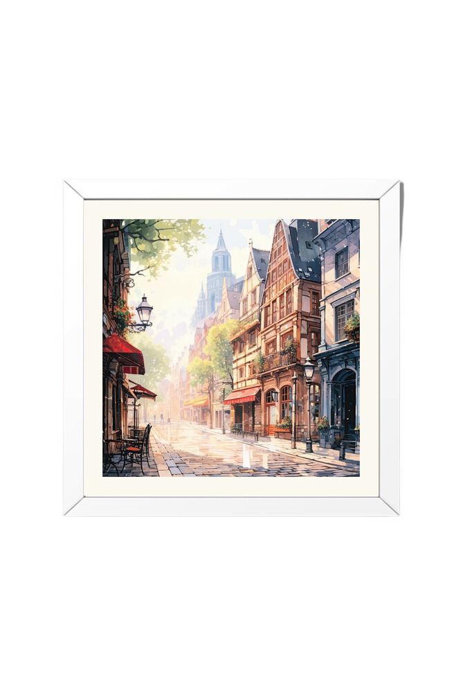 European Clip Art - Wall Art Hanging For Home Decor ( 14 x 14 inches)