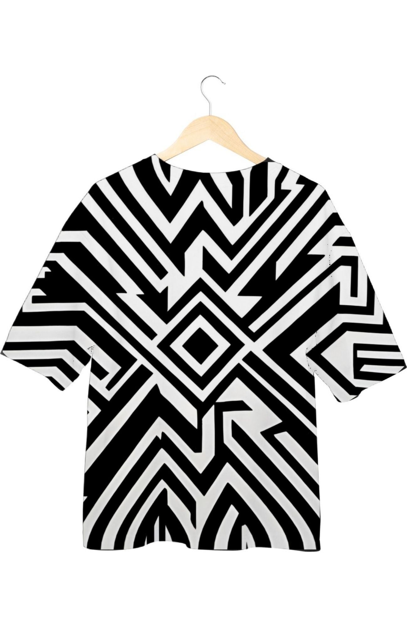 Geometric - All Over Print Oversized Tshirt For Men And Women Designer Unisex Tshirt