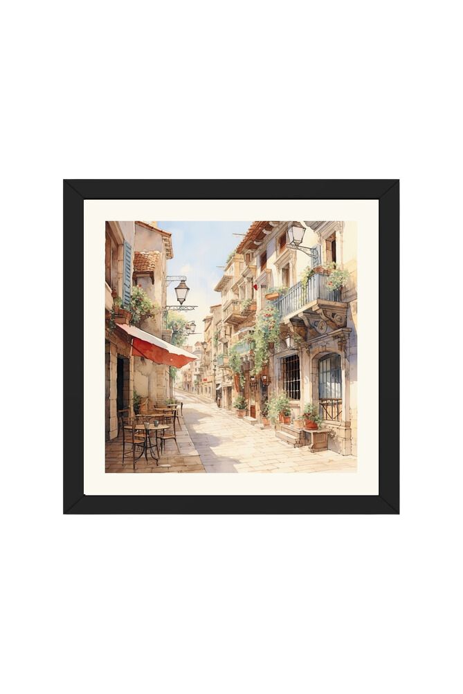 European Clip Art - Wall Art Hanging For Home Decor ( 14 x 14 inches )