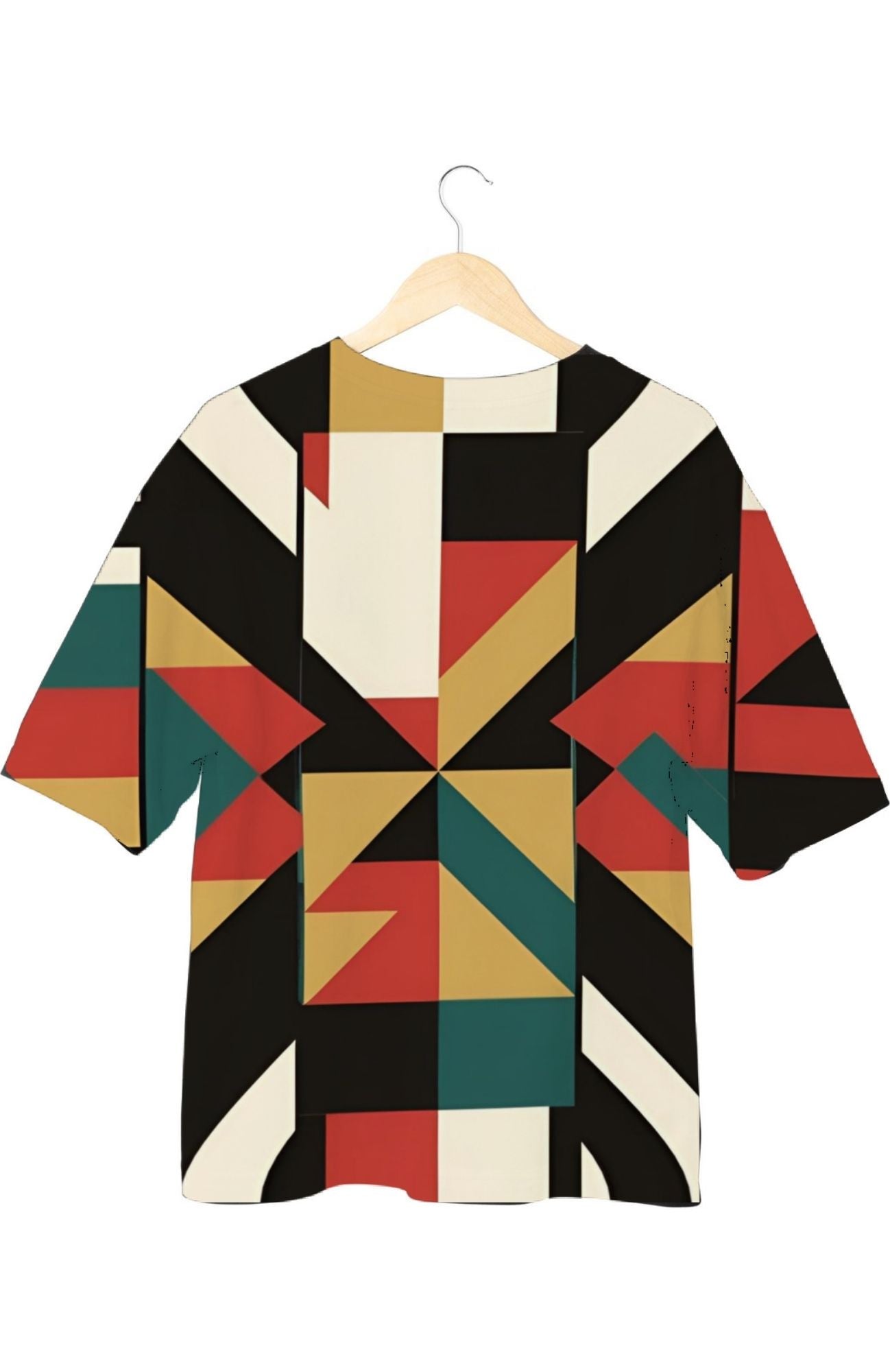 Geometric - All Over Print Oversized Tshirt For Men And Women Designer Unisex Tshirt