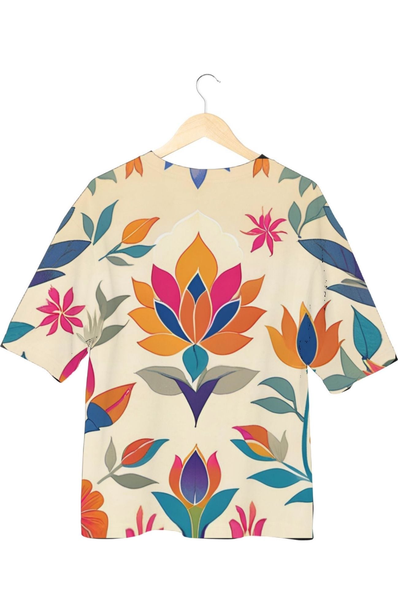Ethnic - All Over Print Oversized Tshirt For Men And Women Designer Unisex Tshirt