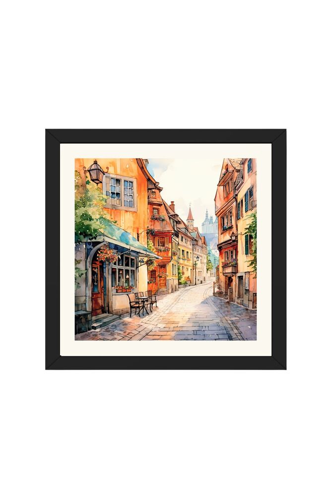 European Clip Art - Wall Art Hanging For Home Decor ( 14 x 14 inches )