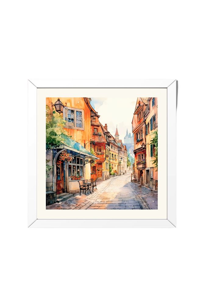 European Clip Art - Wall Art Hanging For Home Decor ( 14 x 14 inches )