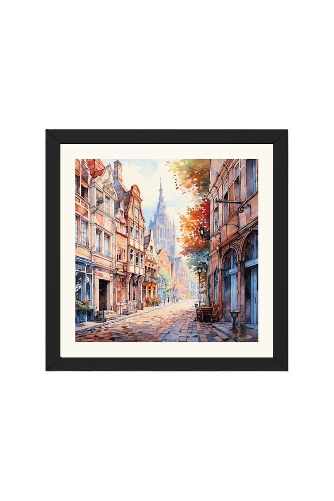 European Clip Art - Wall Art Hanging For Home Decor ( 14 x 14 inches)