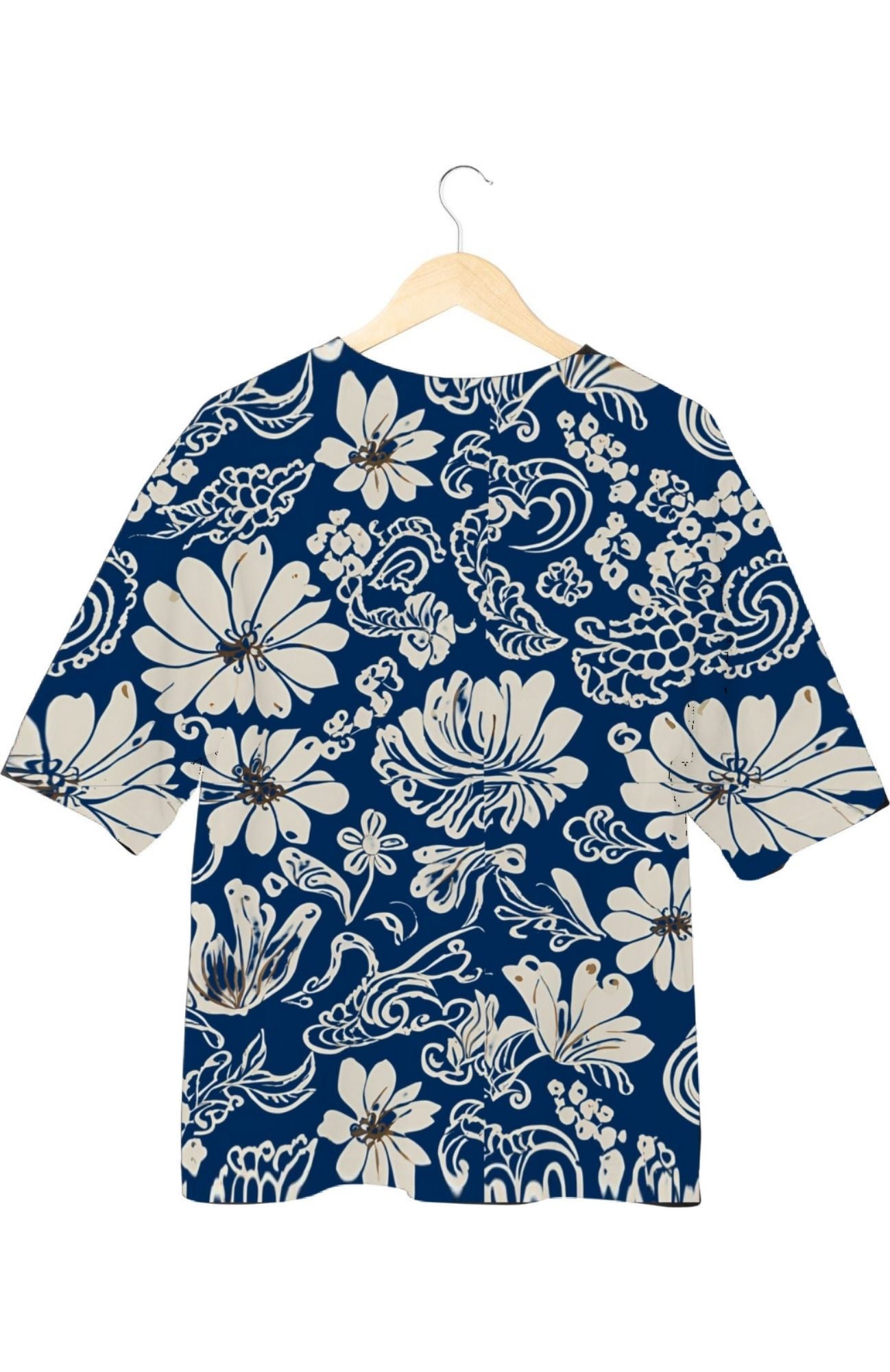 Monochrome Petals - All Over Print Oversized Tshirt For Men And Women Designer Unisex Tshirt