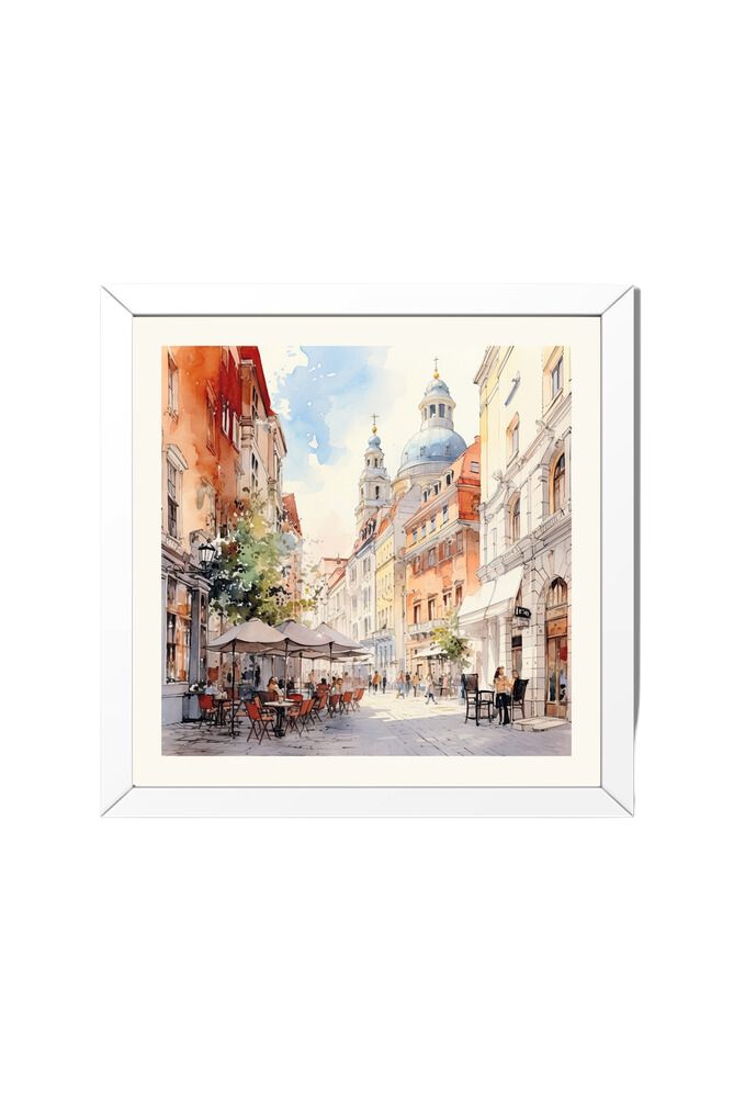 European Clip Art - Wall Art Hanging For Home Decor ( 14 x 14 inches)