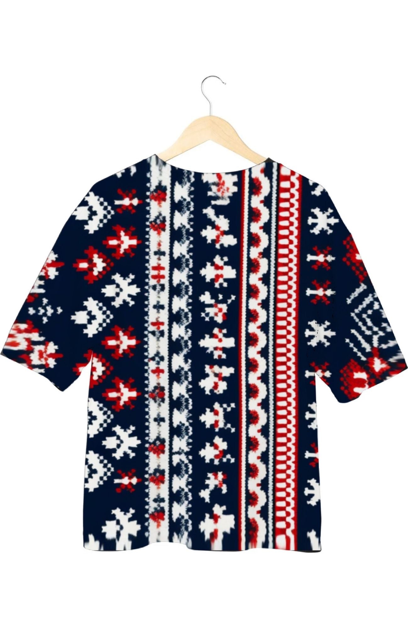 Knit - All Over Print Oversized Tshirt For Men And Women Designer Unisex Tshirt