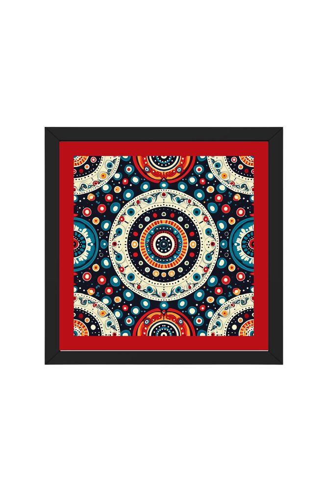 Mandala - Wall Art Hanging For Home Decor ( 14 x 14 inches )
