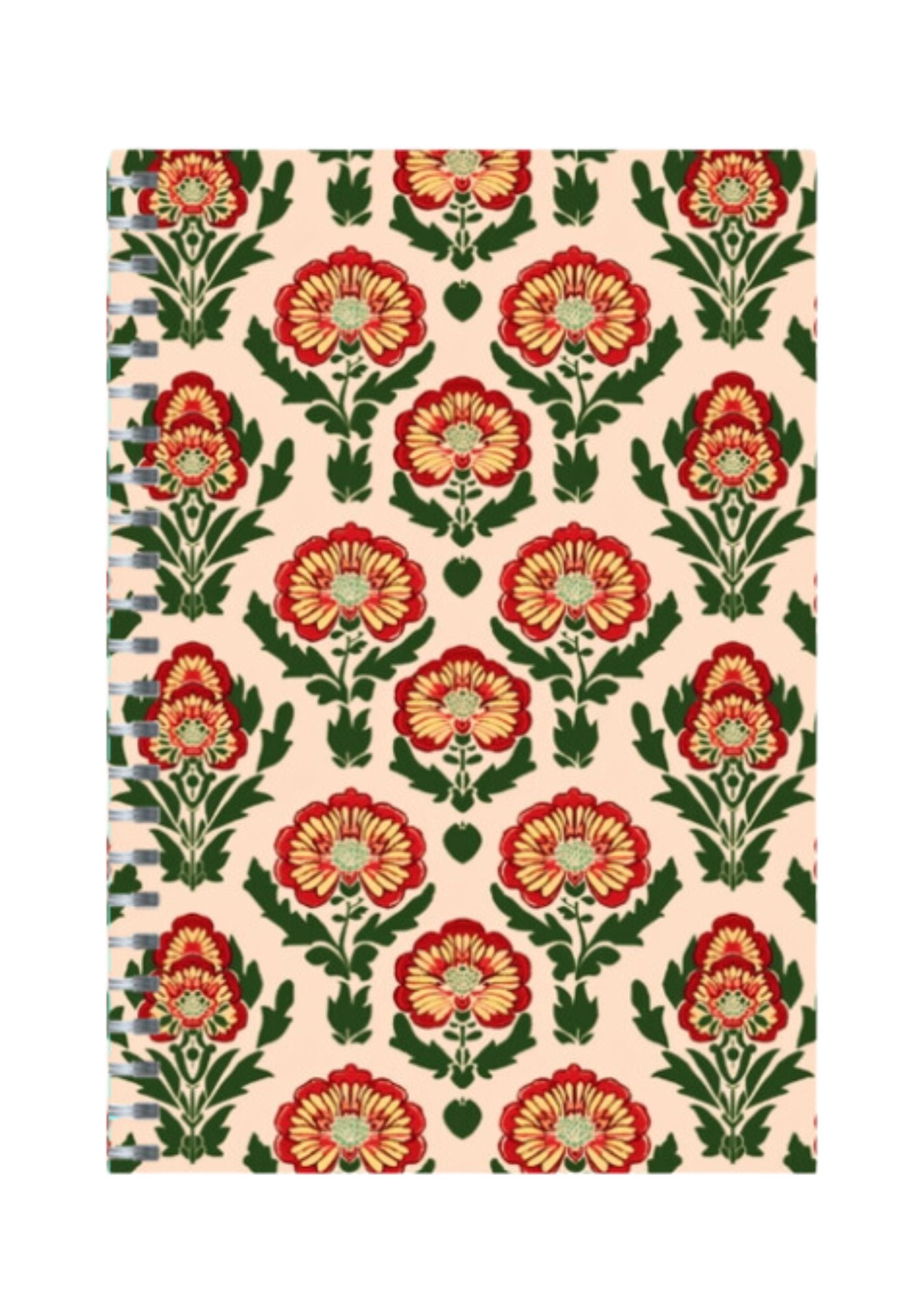 Ethnic - Spiral Notepad A5 Ruled Notebook 120 Pages