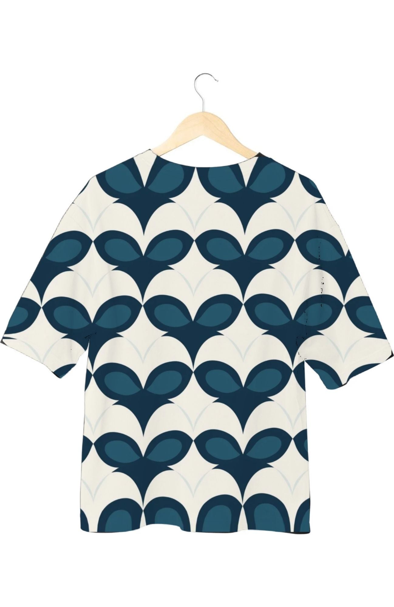 Heart - All Over Print Oversized Tshirt For Men And Women Designer Unisex Tshirt