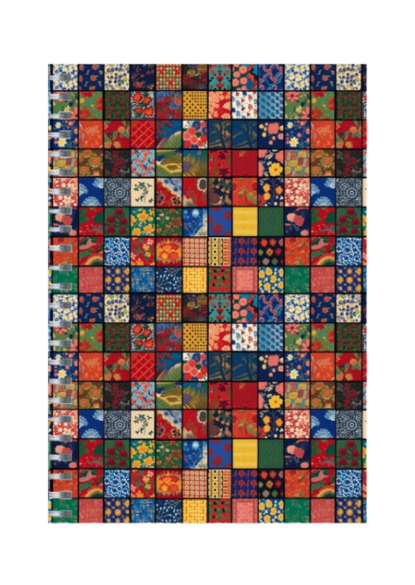 Cross Stich - Spiral Notepad A5 Ruled Notebook 120 Pages