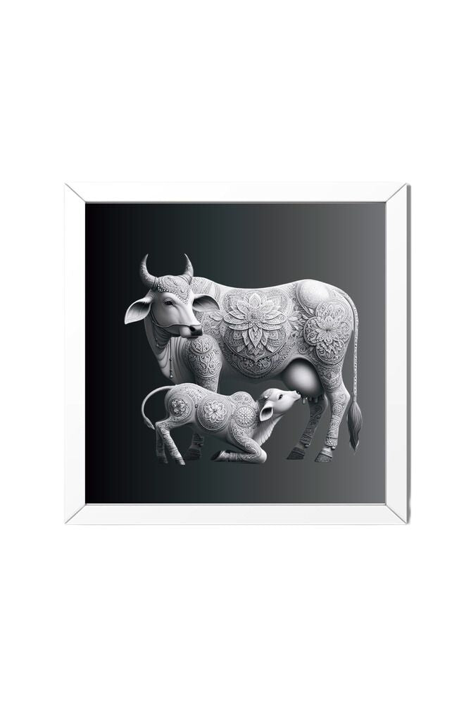 Holy Cow - Wall Art Hanging For Home Decor ( 14 x 14 inches )