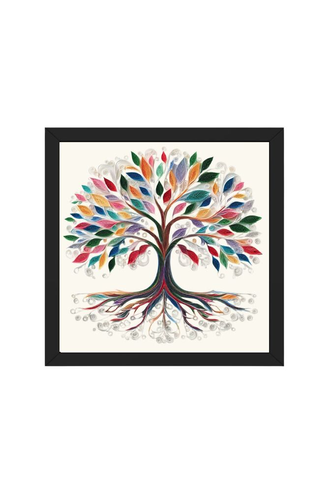 Tree Of Life - Wall Art Hanging For Home Decor ( 14 x 14 inches )