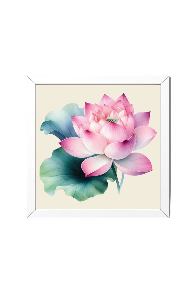 Lotus - Wall Art Hanging For Home Decor ( 14 x 14 inches )