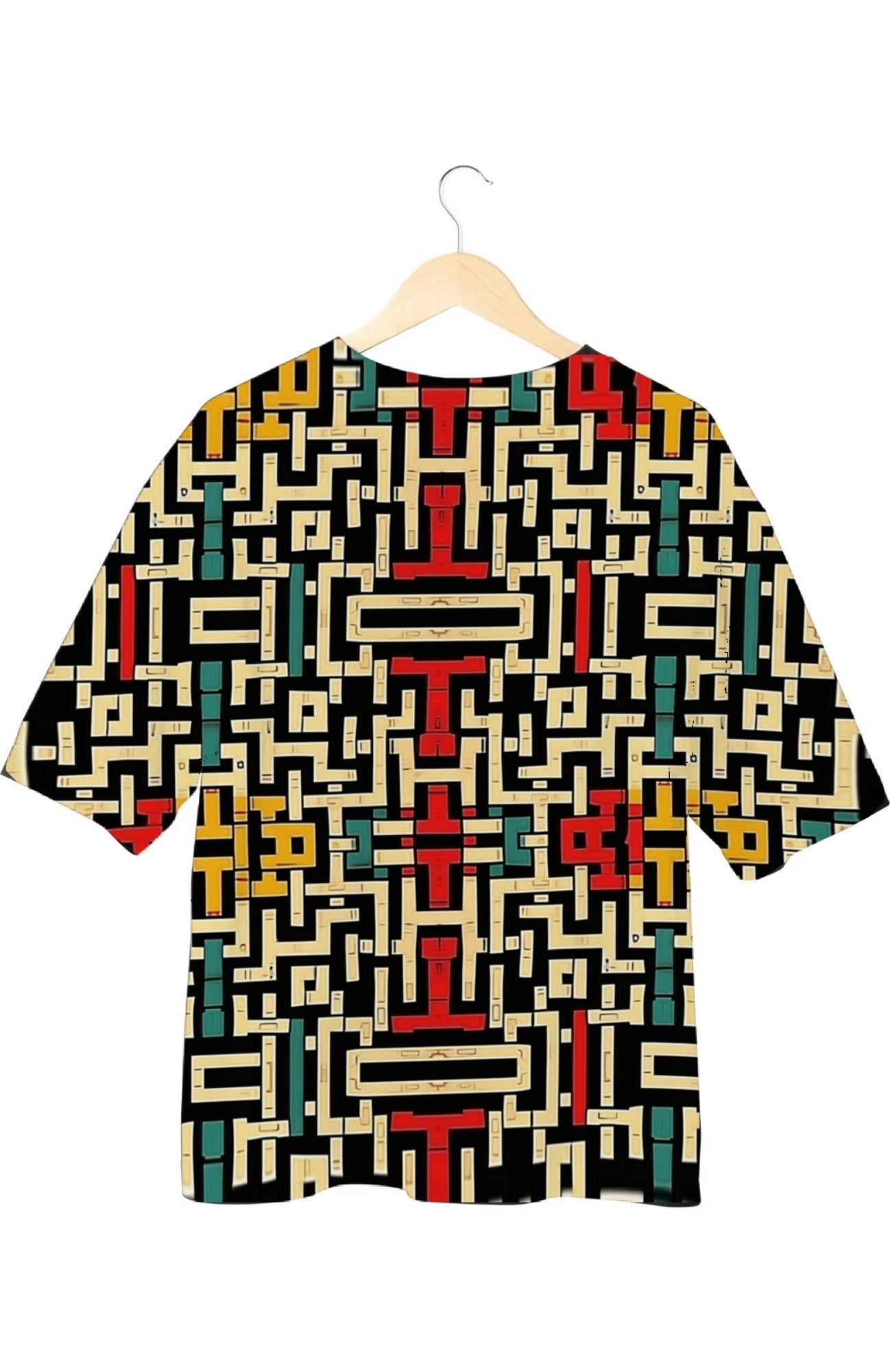 Geometric - All Over Print Oversized Tshirt For Men And Women Designer Unisex Tshirt