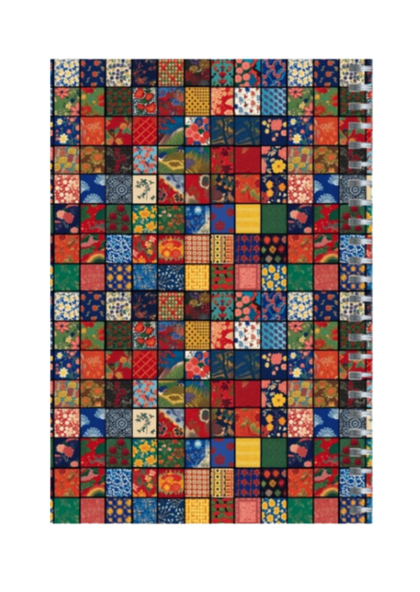 Cross Stich - Spiral Notepad A5 Ruled Notebook 120 Pages