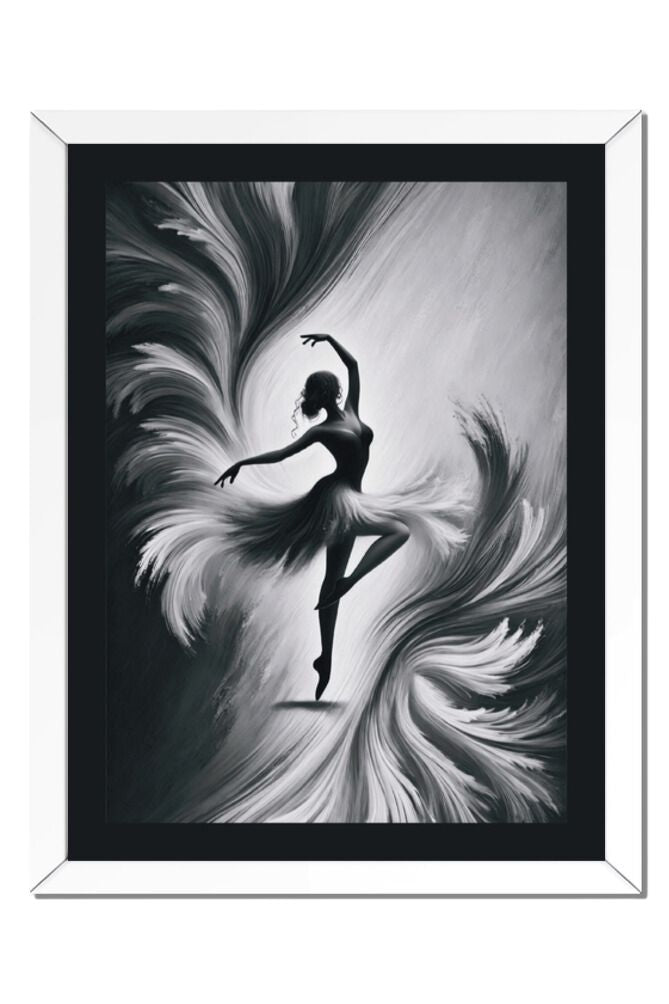 Monochrome Muse - Wall Art Hanging For Home Decor (18 x 24 inches)
