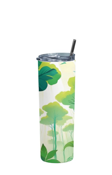 Forest - Stainless Steel Tumbler Water Bottle 20 OZ(590ml) Coffee Tumbler