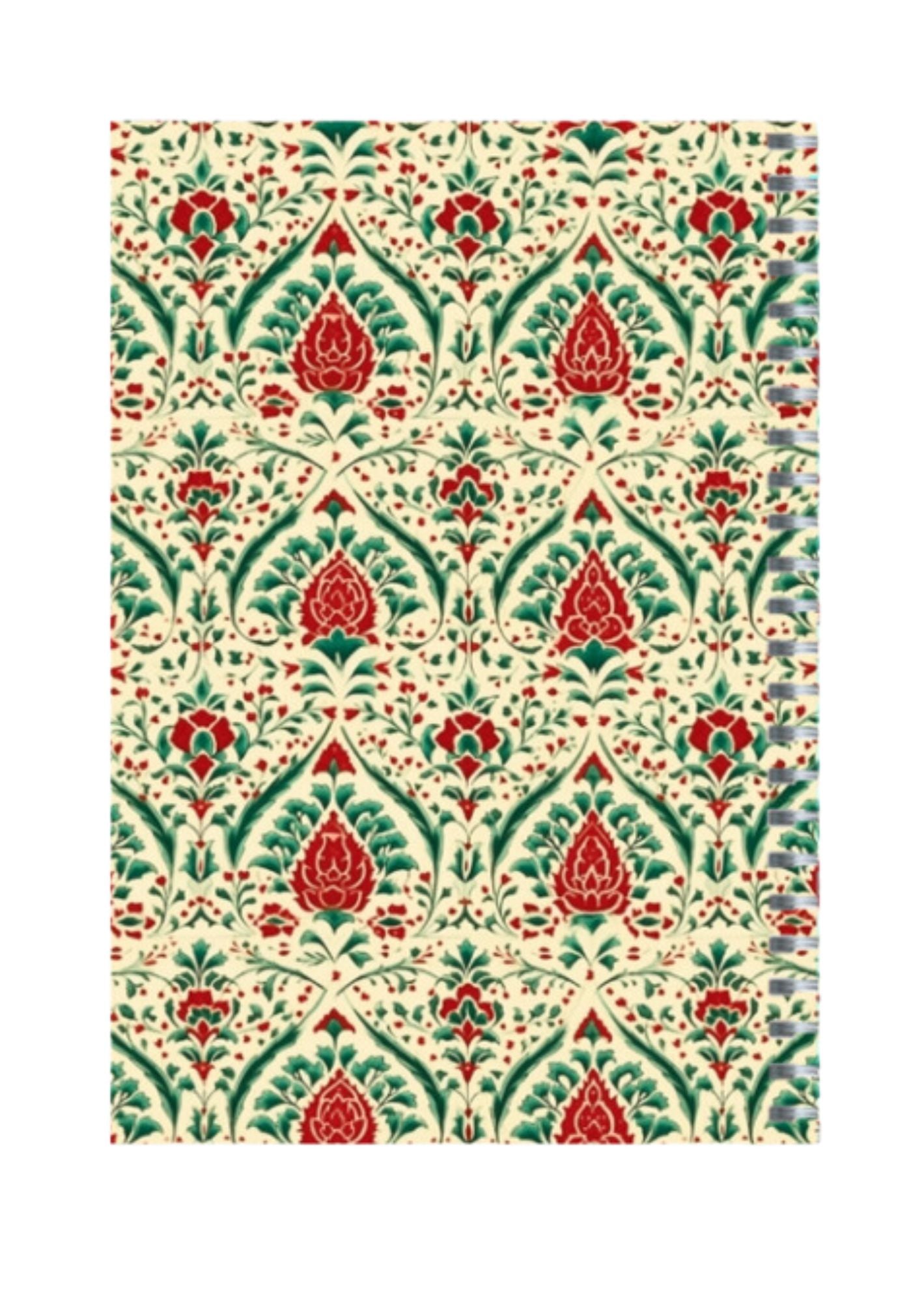 Ethnic - Spiral Notepad A5 Ruled Notebook 120 Pages
