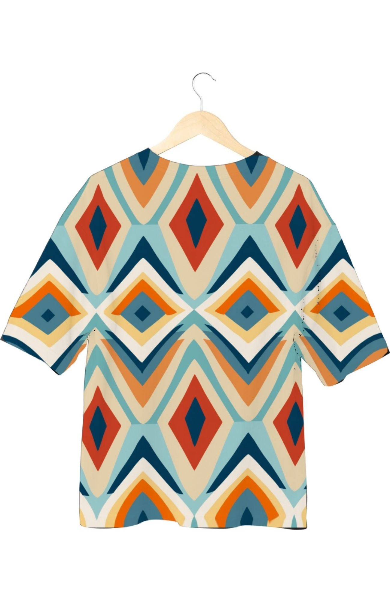 Ethnic - All Over Print Oversized Tshirt For Men And Women Designer Unisex Tshirt