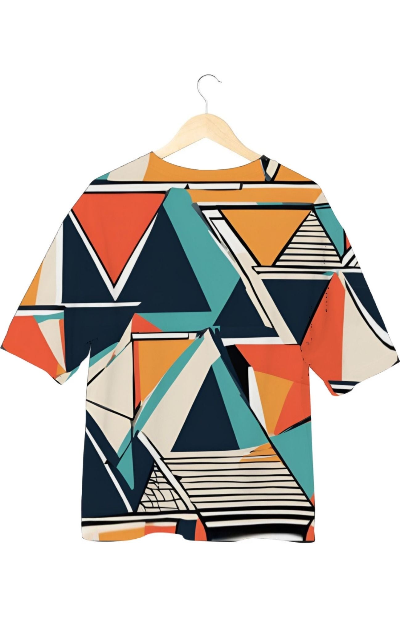 Geometric - All Over Print Oversized Tshirt For Men And Women Designer Unisex Tshirt