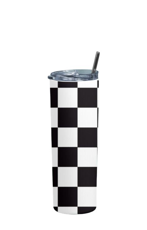 Geometric - Stainless Steel Tumbler Water Bottle 20 OZ(590ml) Coffee Tumbler