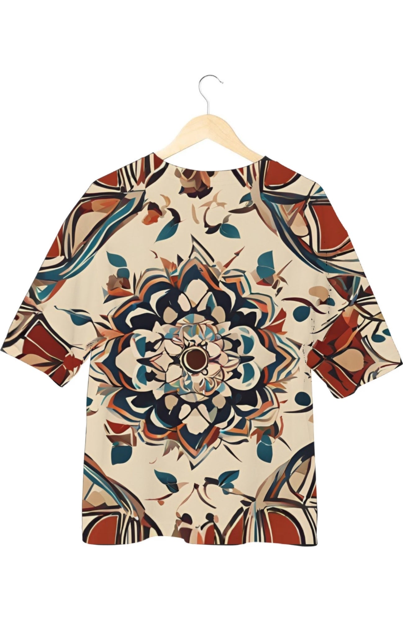 Ethnic - All Over Print Oversized Tshirt For Men And Women Designer Unisex Tshirt