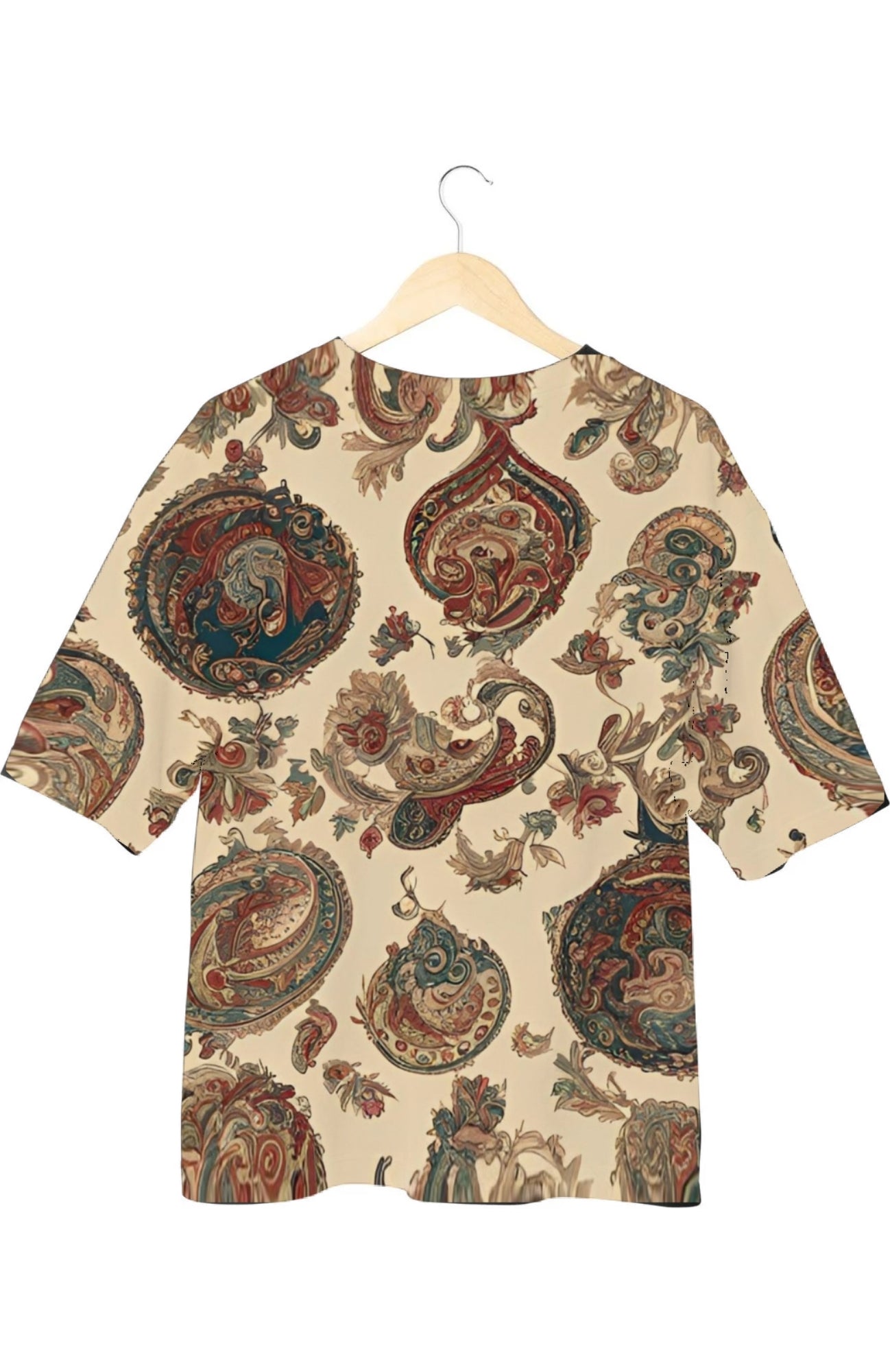Ethnic - All Over Print Oversized Tshirt For Men And Women Designer Unisex Tshirt