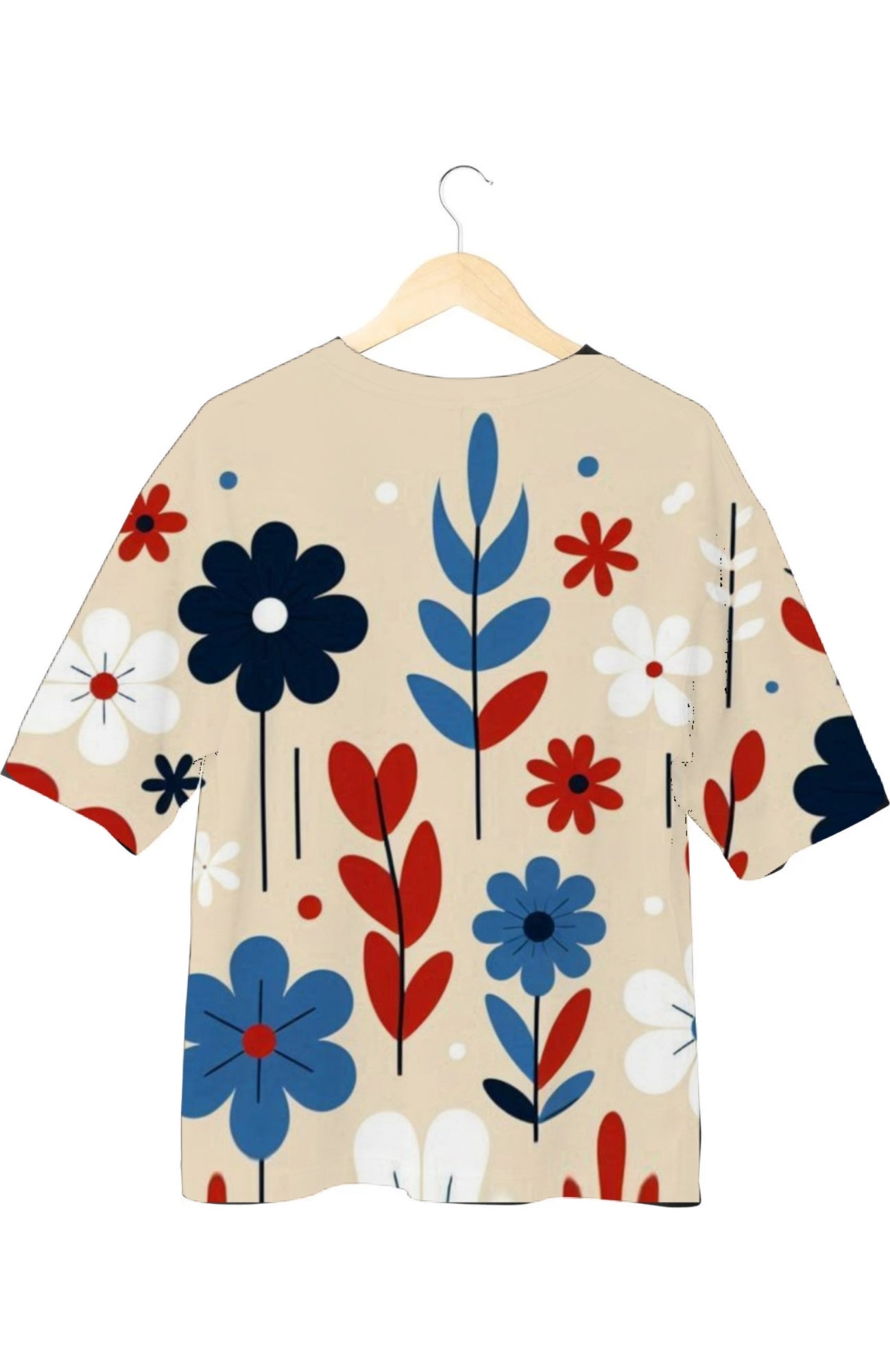 Floral - All Over Print Oversized Tshirt For Men And Women Designer Unisex Tshirt
