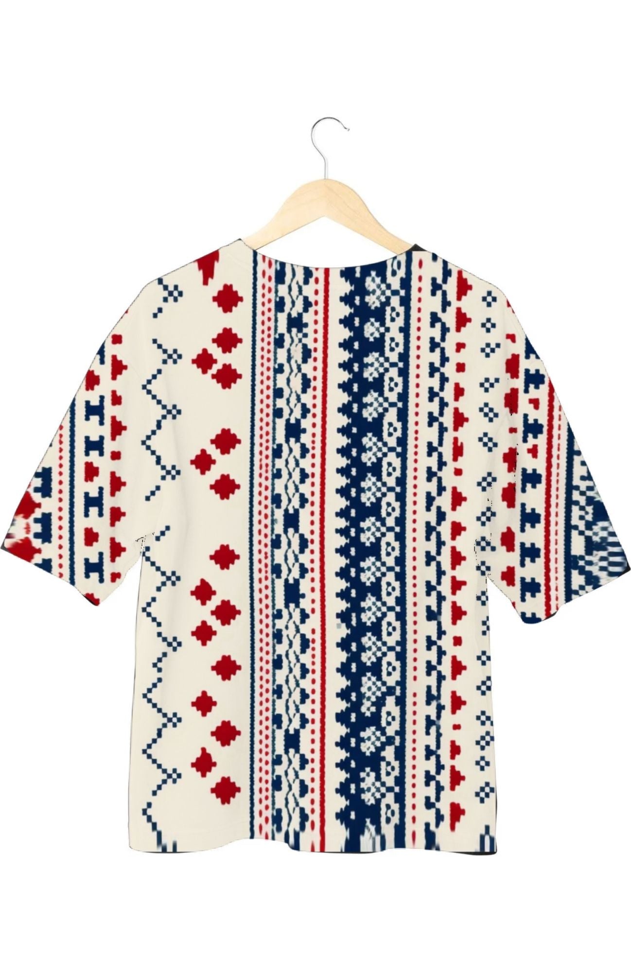 Knit - All Over Print Oversized Tshirt For Men And Women Designer Unisex Tshirt