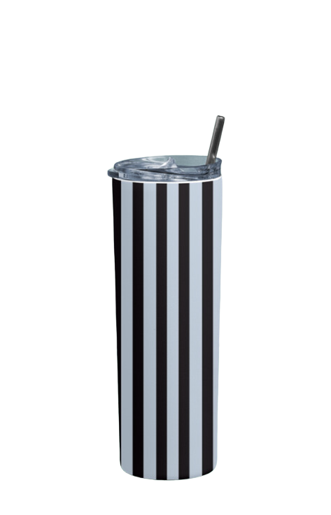Stripped - Stainless Steel Tumbler Water Bottle 20 OZ(590ml) Coffee Tumbler