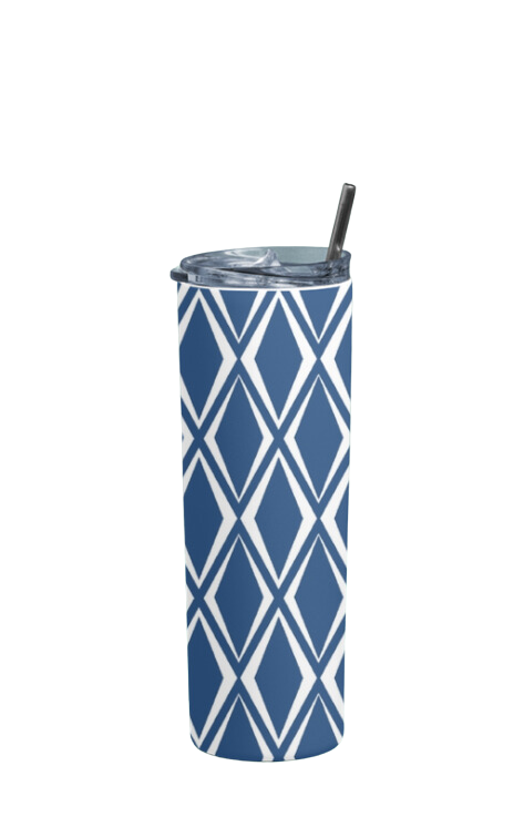 Geometric - Stainless Steel Tumbler Water Bottle 20 OZ(590ml) Coffee Tumbler