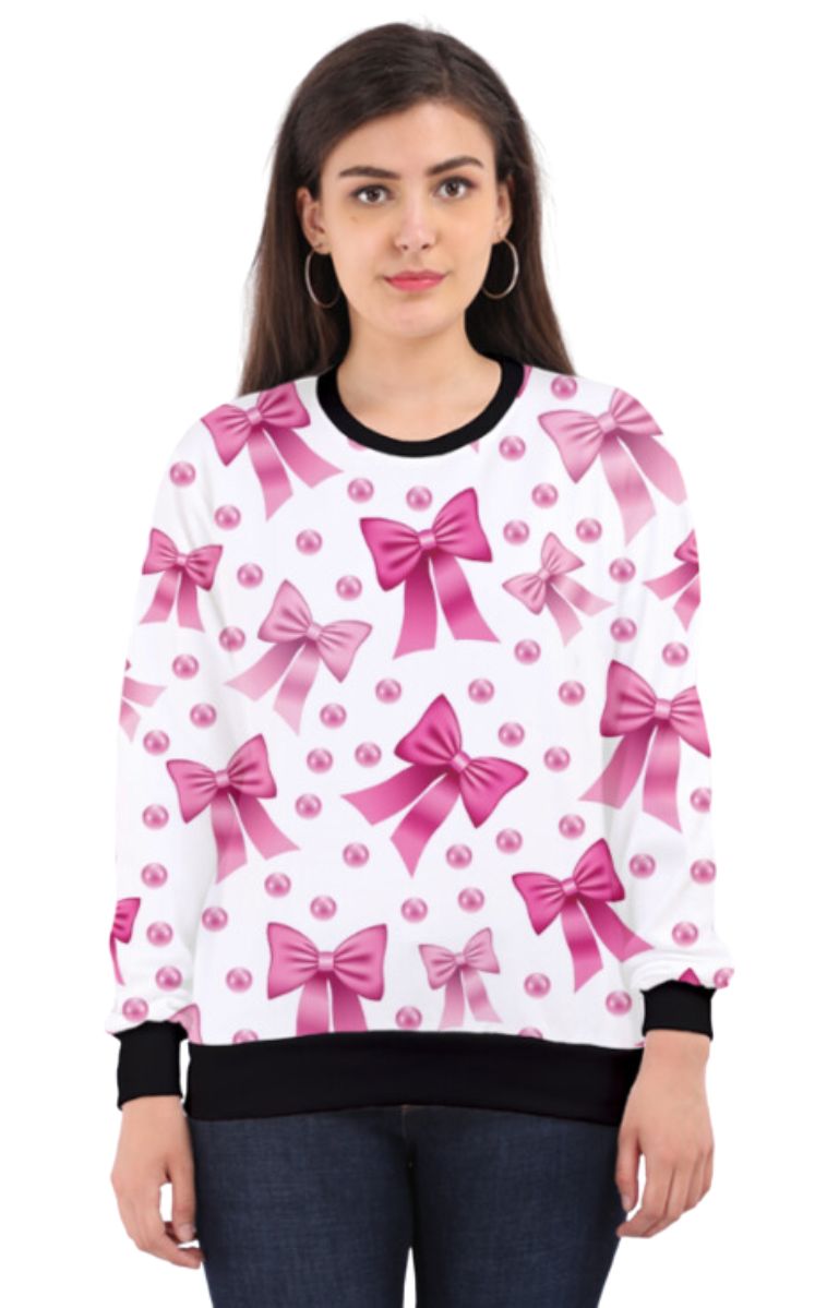 Coquette - All Over Print Sweatshirt For Women Sweatshirt For College