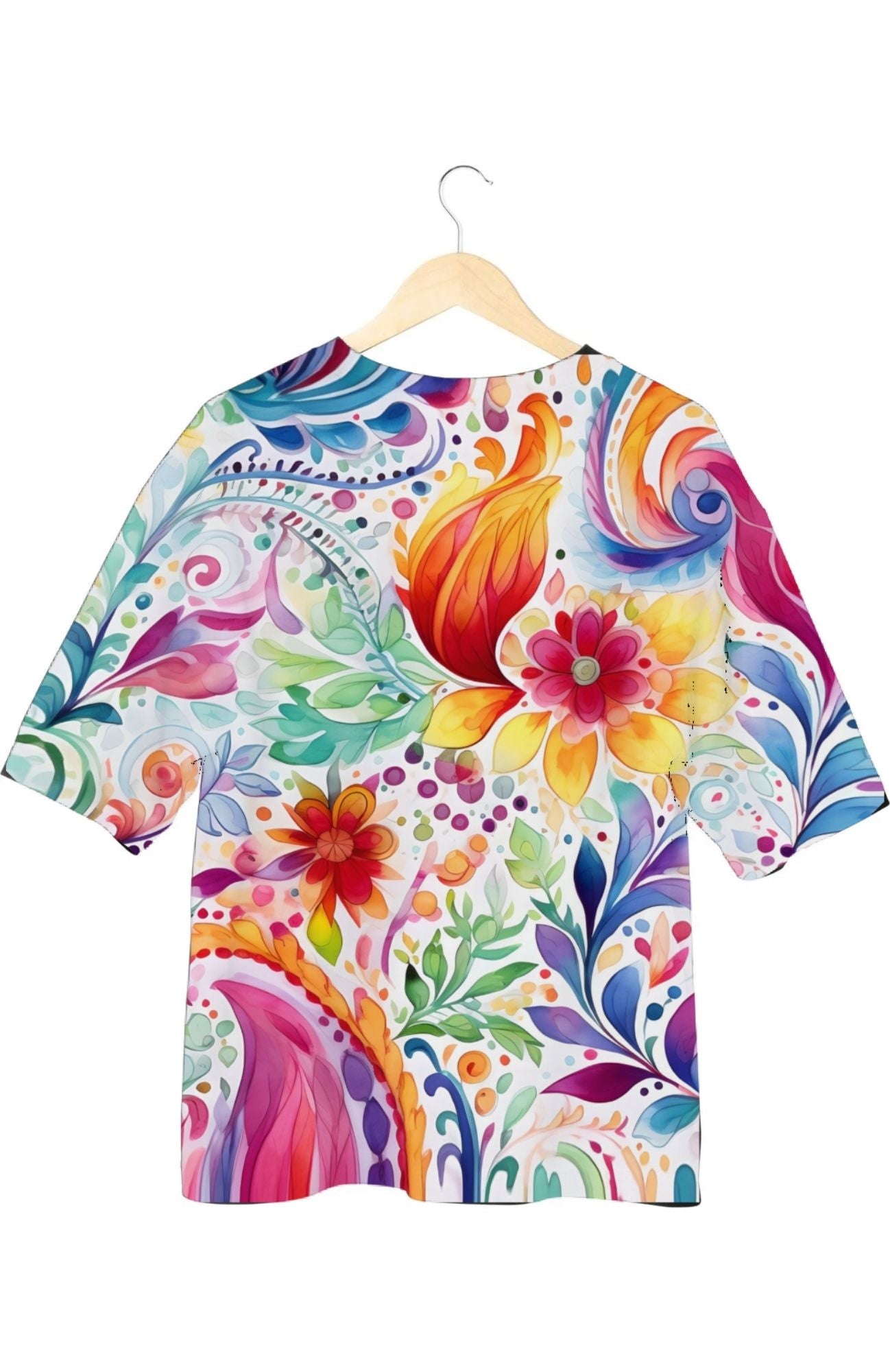 Paisley - All Over Print Oversized Tshirt For Men And Women Designer Unisex Tshirt