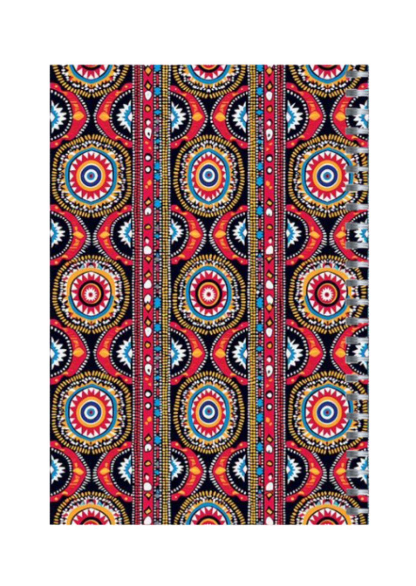 Indian - Spiral Notepad A5 Unruled Notebook 120 Pages