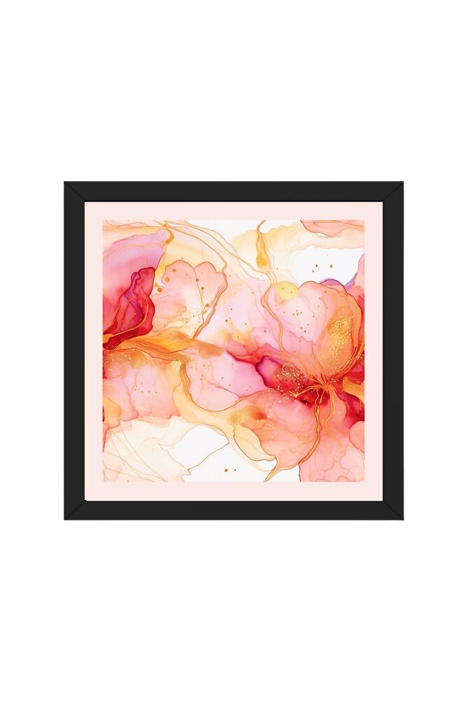 Fluid Art - Wall Art Hanging For Home Decor ( 14 x 14 inches )