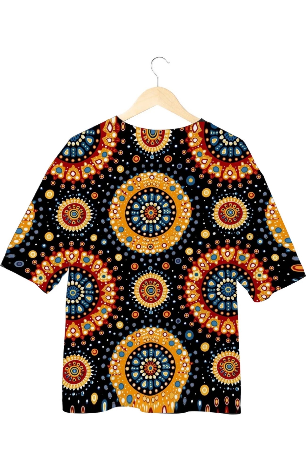 Mandala - All Over Print Oversized Tshirt For Men And Women Designer Unisex Tshirt
